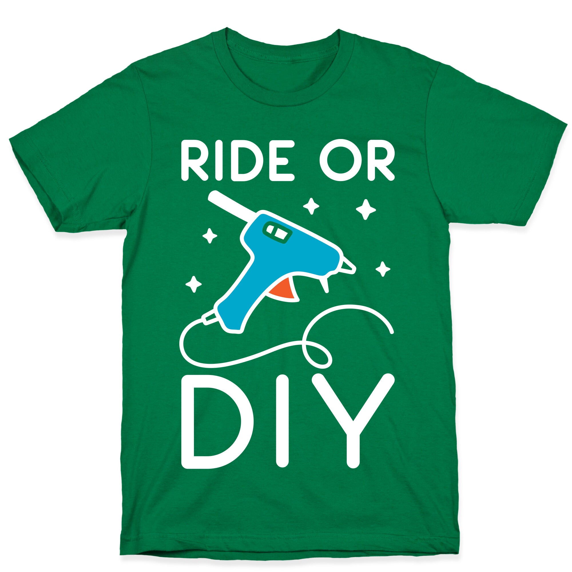 Ride Or DIY Pair 1/2 T-Shirt